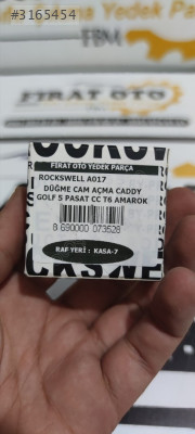 ROCKSWELL A017 DÜGME CAM AÇMA CADDY GOLF 5 PASAT CC T6 AMAROK