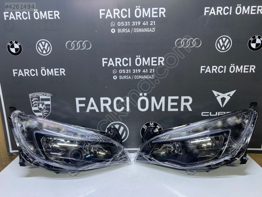 OPEL ASTRA J 2012-   SAĞ-SOL TAKIM ÖN FAR SIFIR GÜNDÜZ LEDLİ