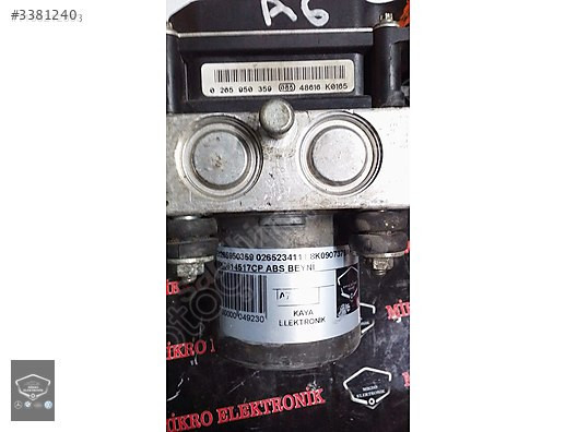Audi A6 ABS Beyni 0265950359 0265234111