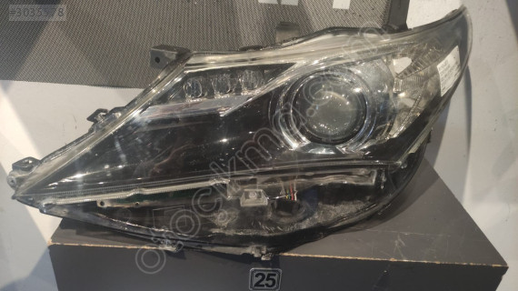 TOYOTA AURİS SOL FAR LED MERCEK SİYAH 2013 2015 81150-02E21 C