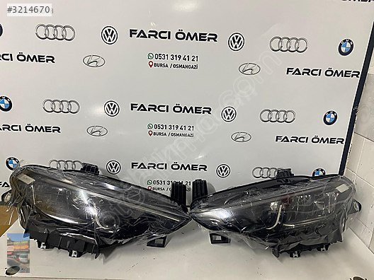 FİAT EGEA ÖN SAĞ SOL FAR ORJİNAL SIFIR FULL LED 2020-2023