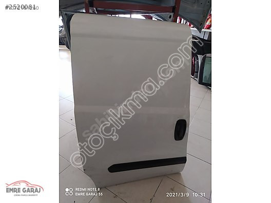 Fiorino Bipper Nemo sağ sol sürgülü kapı