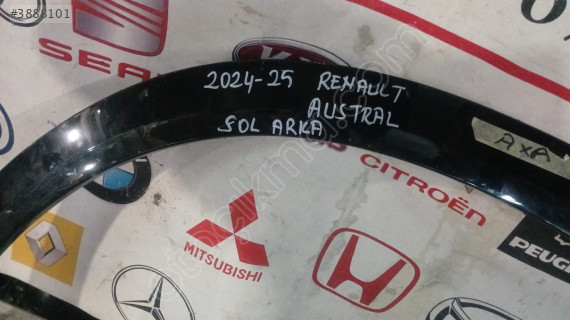 2023-2025 RENAULT AUSTRAL SOL ARKA  DODİK