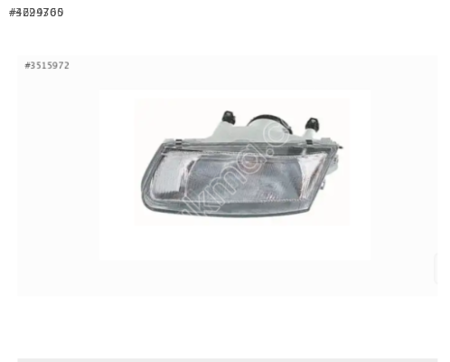 MITSUBISHI CARİSMA ÖN FAR SAĞ- SOL 1996-2000 ADET FİYATI,.