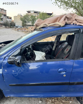 PEUGEOT 206 SOL ÖN KAPI HATASIZ DOLU EYUPCAN OTO'DA