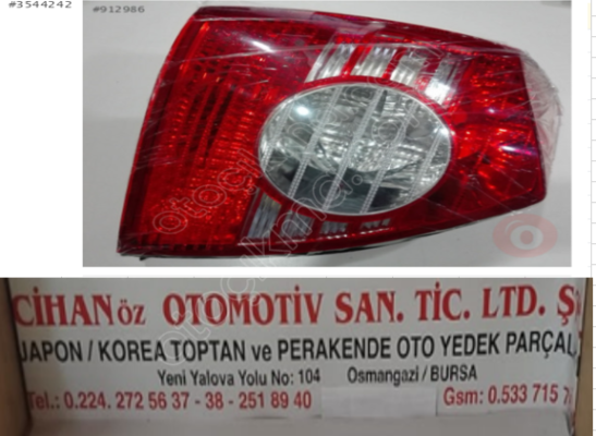 HYUNDAI ELANTRA STOP SAĞ SOL 2004 2007-*-
