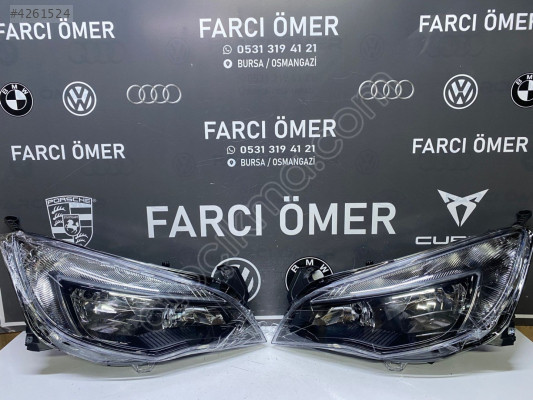 OPEL ASTRA J 2012 - SAĞ-SOL TAKIM ÖN FAR SIFIR GÜNDÜZ LEDSİZ