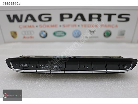 AUDİ A4 2016-23 KONSOL KONTROL DÜĞMELERİ 8W0925301
