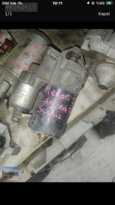 Renault Laguna 2 marş dinamosu