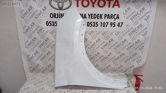 SİNCAR OTO'DAN FORD PUMA SAĞ ÖN ÇAMURLUK ÇIKMA ORJİNAL