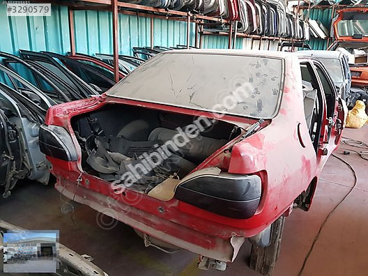 OTO CEMDEN ÇIKMA 1.6 PEUGEOT 306 SEDAN KESME SOL ARKA ÇAMUR