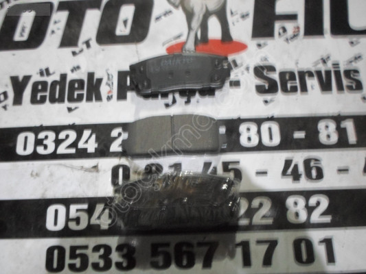 CHEVROLET CAPTİVA 2006-11 (90R-01183/5725) ARKA BALATA