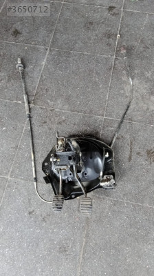 Renault Clio2 Symbol için Komple Gaz, Fren, Debriyaj Pedal Seti