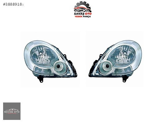 KANGOO FAR SAĞ SOL MOTORLU 2008+ 7701068181 ( ADET FİYAT )