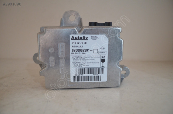 8200962391 610627900 611131100A AIRBAG BEYNI RENAULT MEGANE 2