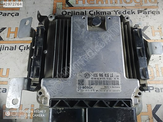 VW CADDY MOTOR BEYNİ 03G 906 016 LG 0281014070 03G906016LG 0 281