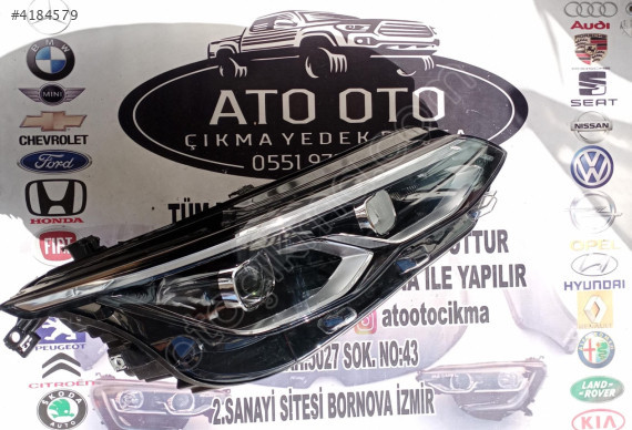 Volkswagen Golf 8 sağ far orjinal çıkma