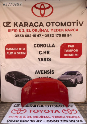 2020-2025 TOYOTA YARIS CROSS ÇIKMA ORJINAL ÖN KAPUT