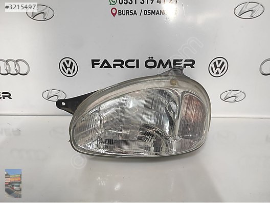 OPEL CORSA B SOL FAR ORJİNAL HATASIZ