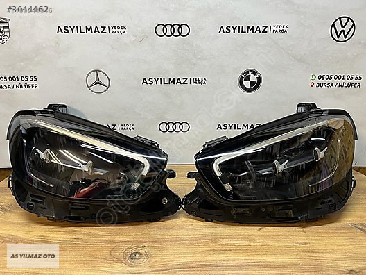 MERCEDES E SERİSİ W213 LED SAĞ VE SOL TAKIM FAR ORJİNAL HATASIZ
