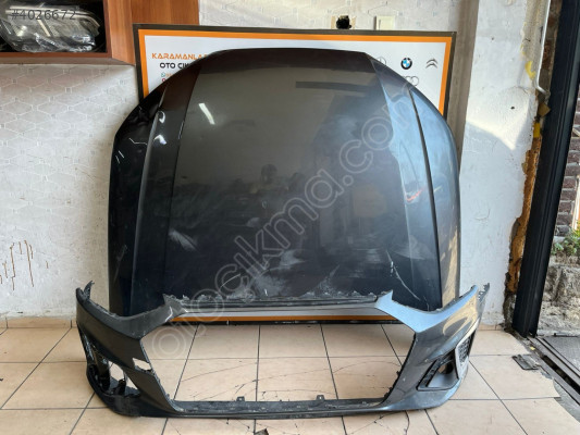 AUDİ A4 ÖN KAPUT + ÖN TAMPON ORJİNAL YENİ KASA