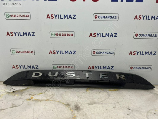 DUSTER ARKA PLAKA ÜST RÜZGARLIK ORJİNAL