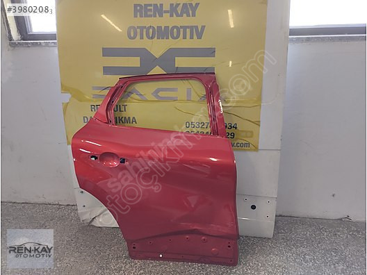 RENAULT KADJAR SAĞ ARKA KAPI KIRMIZI ORJ RENKAY OTO KOCAELİ