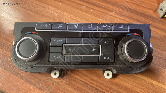 2010 VW PASSAT KLİMA KONTROL PANELİ ORJ ÇIKMA