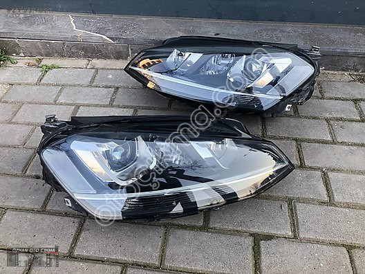 Orjinal Golf 7 Zenon Sağ-Sol Far - Volkswagen Oto Parçaları