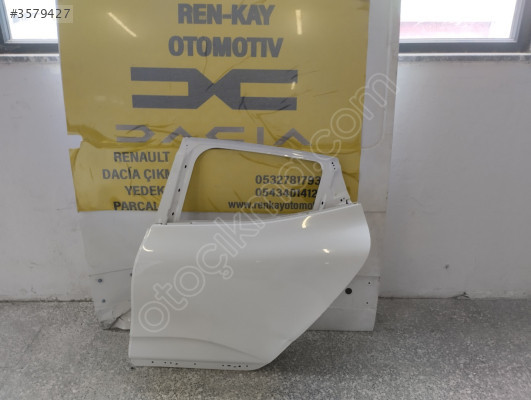 RENAULT CLİO 5 SOL ARKA KAPI BEYAZ ORJ ÇIKMA RENKAY OTO KOCAELİ