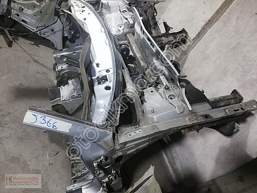VW Passat B5 için Ön Şase Marşpiyel Kılıç Saçı Tava
