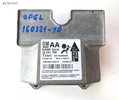 Opel Zafira B 1.6 2006 Motor Beyni / 13241766