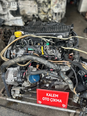 RENO K9K 1.5 dCI EURO 4 ÖNDEN MARŞ ÇIKMA GARANTİLİ MOTOR