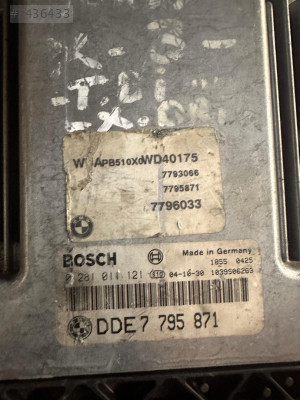 DDE 7 795 871 -  0281 011 121 BMW 3 KASA  MOTOR BEYNİ