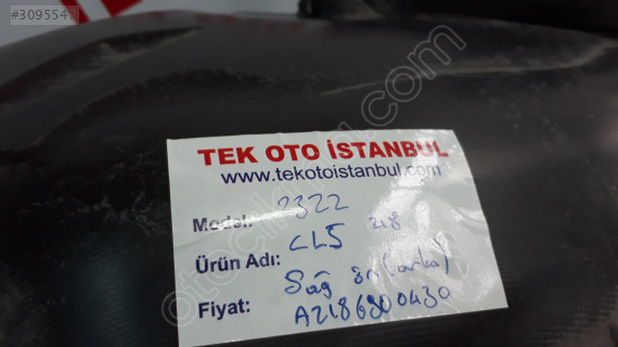 CLS 218 DAVLUMBAZ SAĞ ÖNÜN ARKASI
