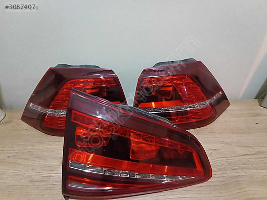Golf 7.5 Takım ledli stop orijinal çıkma hatasız
