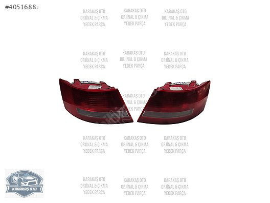 AUDİ A6 2004-2008 LEDSİZ STOP TAKIM SAĞ SOL ORJİNAL 4F5945095