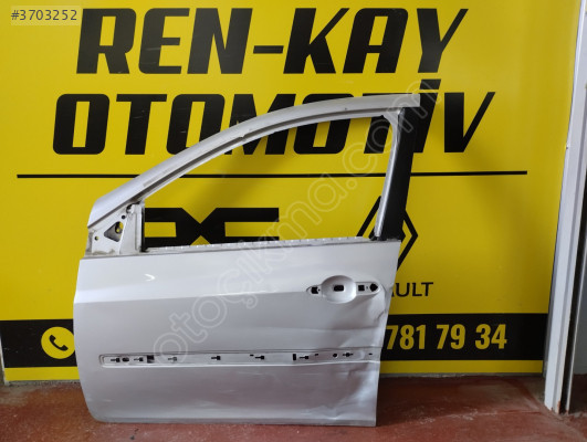RENAULT CLİO 3 SOL ÖN KAPI GRİ ORJ ÇIKMA RENKAY OTO KOCAELİ