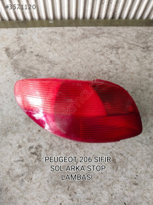 PEUGEOT 206 SIFIR SOL ARKA STOP