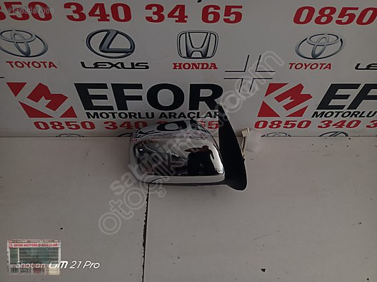 TOYOTA HİLUX SIFIR SAĞ AYNA ELEKTRİKL KROM 06-10 OEM87910-0K870