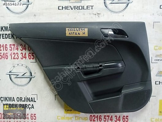 OPEL ASTRA H SOL ARKA KAPI DÖŞEMESİ ÇIKMA SÖKME YEDEK PARÇA