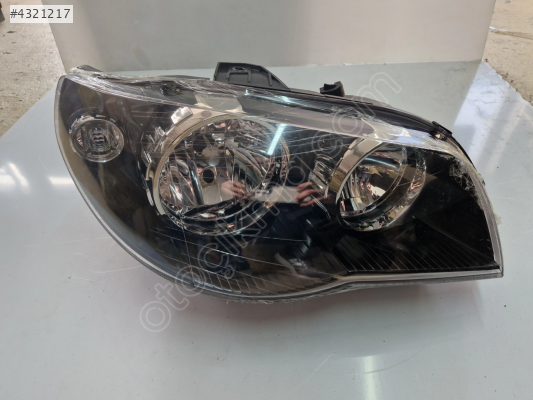 FİAT ALBEA SOLE SAĞ ÖN FAR SİYAH 2005-2007 SIFIR AYARINDA