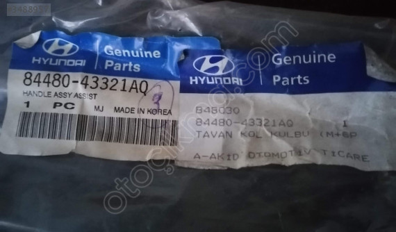 84480 43321AQ HYUNDAI H100 TAVAN EL TUTAMAĞI