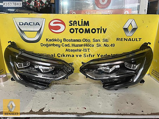 RENAULT MEGAN 4 İCON ÇIKMA ORJİNAL SAĞ SOL FAR VE DİĞER PARÇALAR