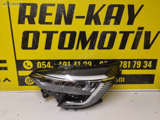 260606305R RENAULT CLİO 5 İKON FULL LED SOL FAR ORJ ÇIKMA RENKAY