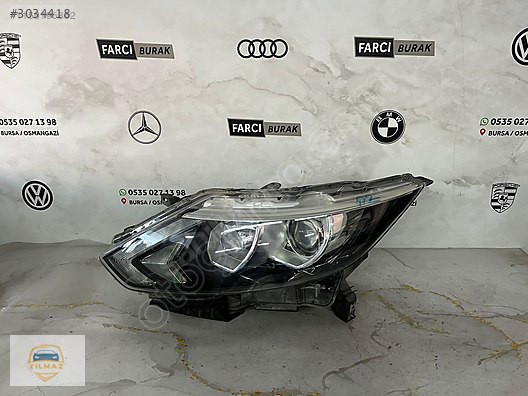 NİSSAN QASHQAİ SOL FAR ORJİNAL