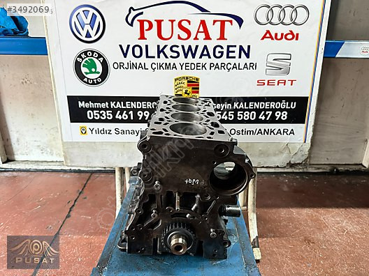 SKODA KAROQ 1.6 TDI 115 ÇIKMA YARIM MOTOR DGT BOŞ BLOK