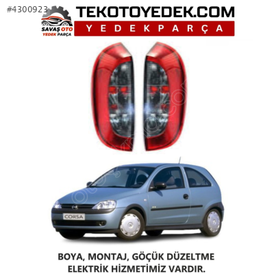 CORSA C ARKA STOP SAĞ SOL 2000 2001 2002 2003 VE ÜZERİ / KAMPANYA