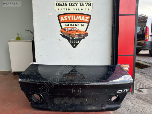 CİTY BAGAJ KAPAĞI ORJİNAL SİYAH