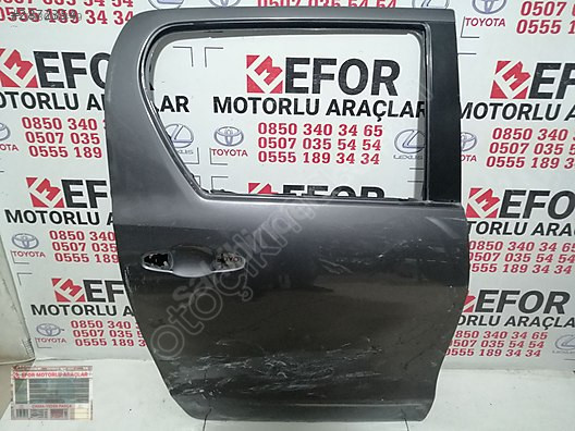 TOYOTA HİLUX SAĞ ARKA KAPI ÇIKMA ORJİNAL PARÇA 2016-2022